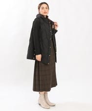 OLJKS01209 eur3(エウルキューブ) 【大きいサイズ】マットタフタダウンベスト ブラック(94)