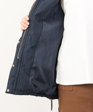 OLJKV01239 eur3(エウルキューブ) 【大きいサイズ】ダウンベスト ネイビー(57)