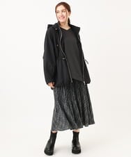 OLJKV06169 eur3(エウルキューブ) 【大きいサイズ】マウンテンパーカー ブラック(94)