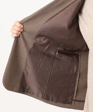 OLJLA08169 eur3(エウルキューブ) 【WEB先行販売】【大きいサイズ】テーラードジャケット モカ(84)