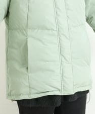 OLJLP04230 eur3(エウルキューブ) 【大きいサイズ】ショートダウンジャケット ライトグリーン(30)