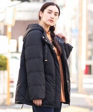 OLJLP04230 eur3(エウルキューブ) 【大きいサイズ】ショートダウンジャケット ブラック(94)