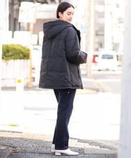OLJLP04230 eur3(エウルキューブ) 【大きいサイズ】ショートダウンジャケット ブラック(94)