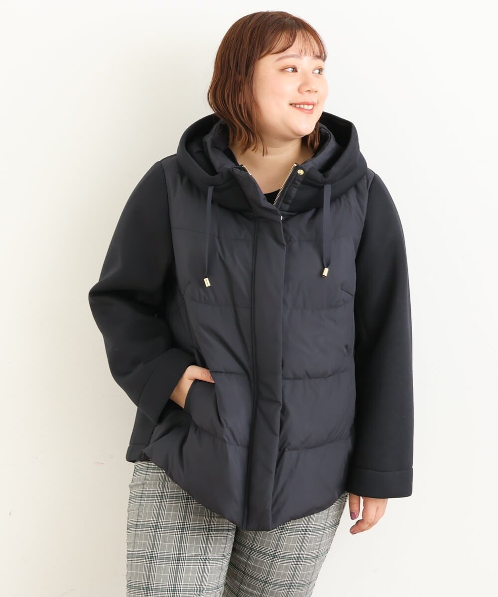 OLJLP11190 eur3(エウルキューブ) 【大きいサイズ】ダンボールコンビダウン ネイビー(57)