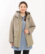 OLJLS05259 eur3(エウルキューブ) 【大きいサイズ】ダンボールコンビアウター カーキ(36)