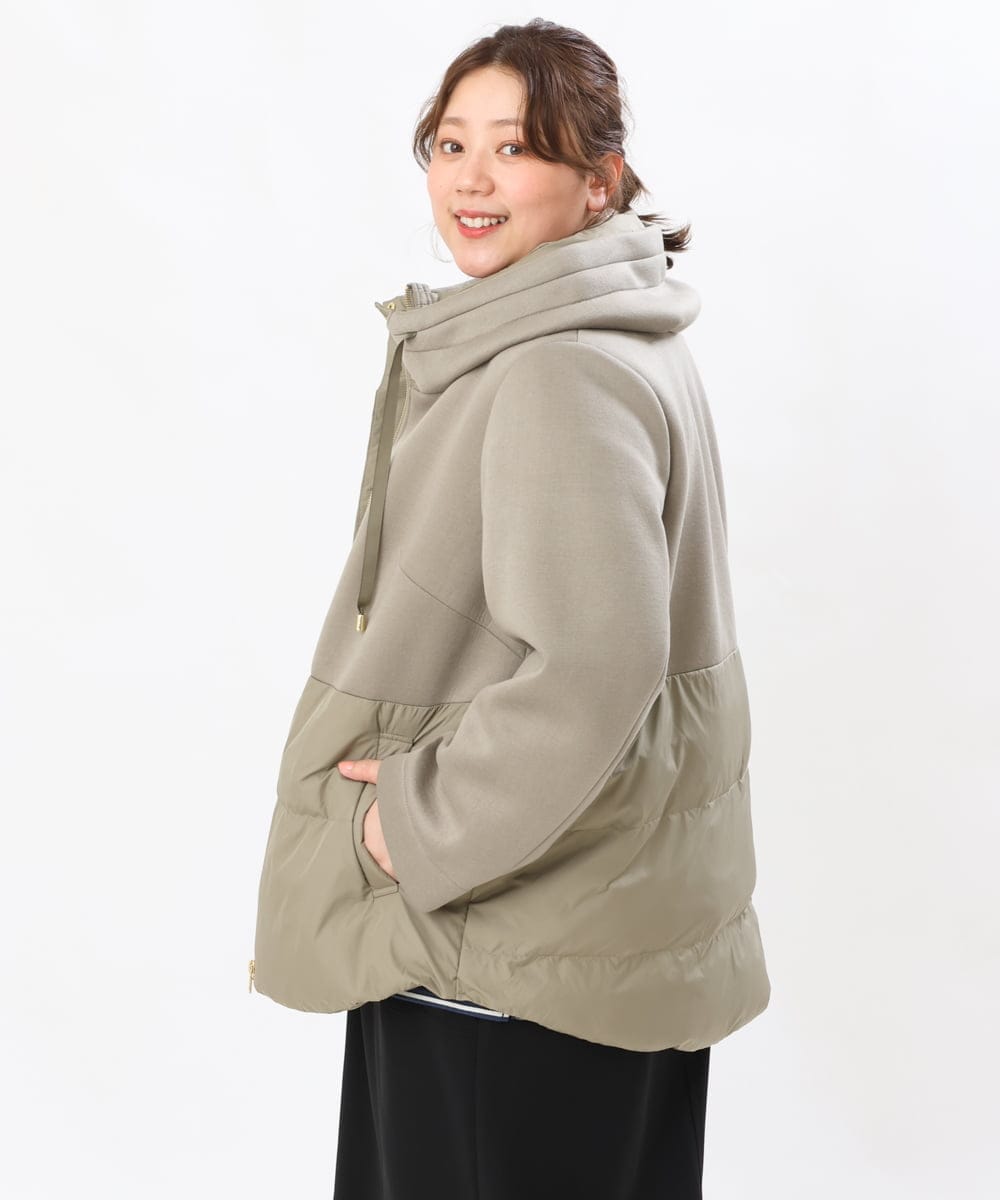 OLJLS05259 eur3(エウルキューブ) 【大きいサイズ】ダンボールコンビアウター カーキ(36)