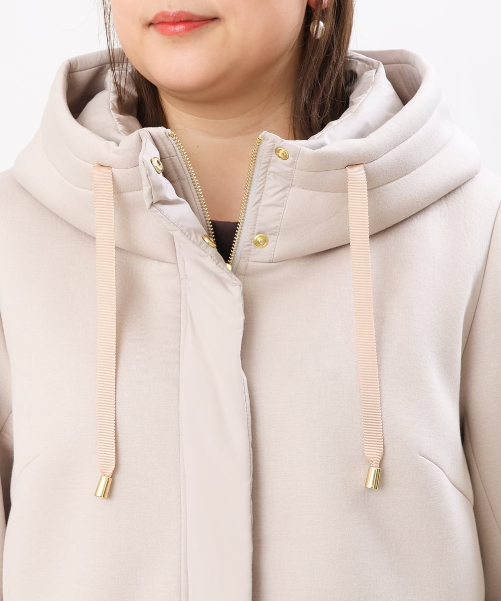 OLJLS05259 eur3(エウルキューブ) 【大きいサイズ】ダンボールコンビアウター ベージュ(82)