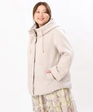 OLJLS05259 eur3(エウルキューブ) 【大きいサイズ】ダンボールコンビアウター ベージュ(82)