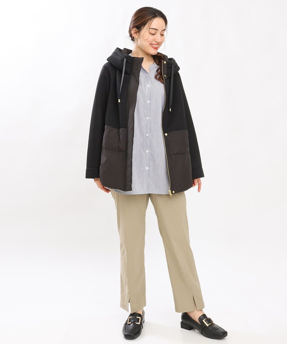 OLJLS05259 eur3(エウルキューブ) 【大きいサイズ】ダンボールコンビアウター ブラック(94)