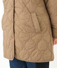 OLJLV07159 eur3(エウルキューブ) 【大きいサイズ】キルティングコンビアウター モカ(84)