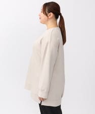 OLKAA25069 eur3(エウルキューブ) 【大きいサイズ】ダンボールプルオーバー グレージュ(89)