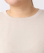OLKAA25069 eur3(エウルキューブ) 【大きいサイズ】ダンボールプルオーバー グレージュ(89)