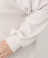 OLKAD06079 eur3(エウルキューブ) 【WEB先行販売】【大きいサイズ】なめらかフリースプチハイネック ホワイト(90)