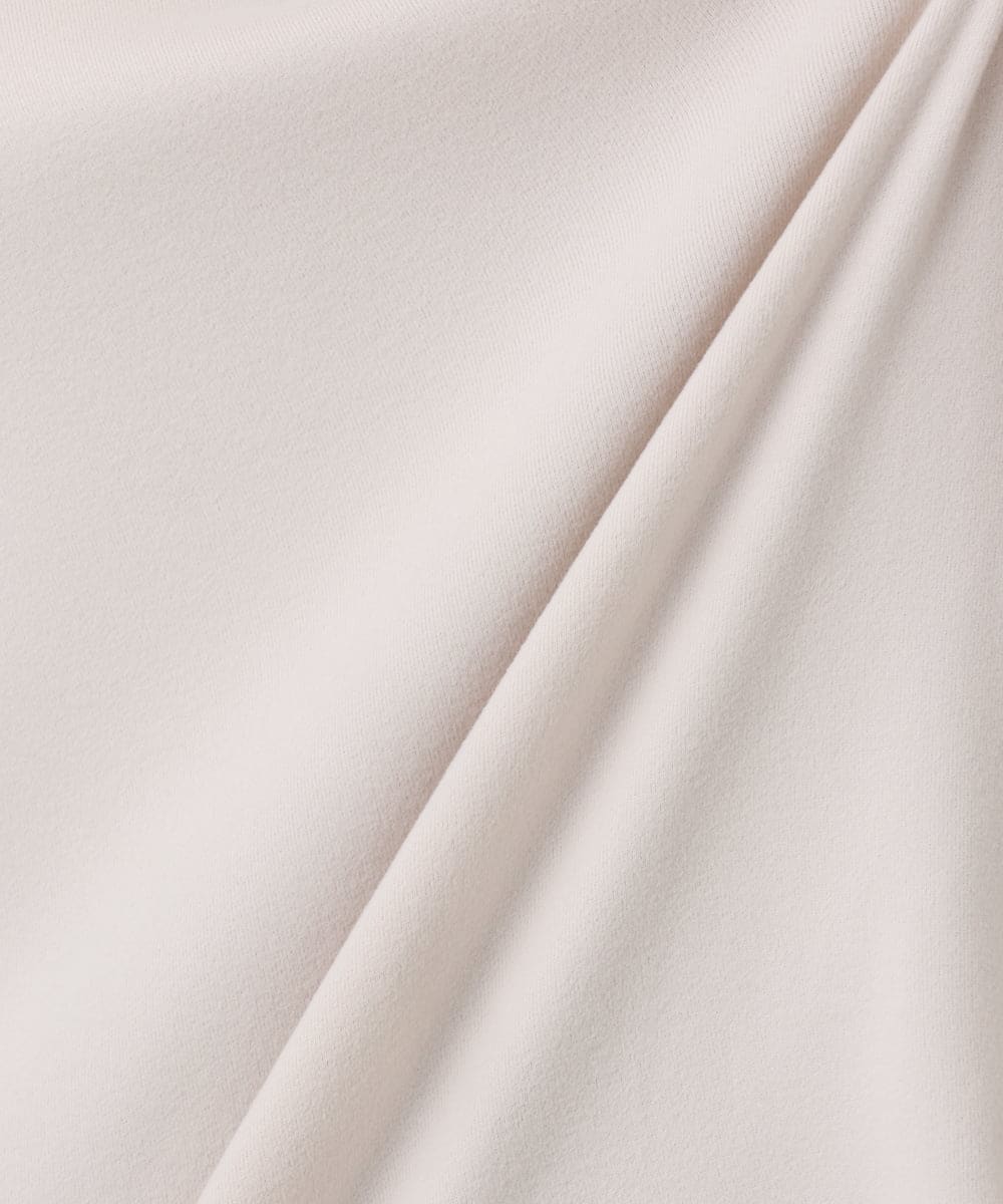 OLKAD06079 eur3(エウルキューブ) 【WEB先行販売】【大きいサイズ】なめらかフリースプチハイネック ホワイト(90)