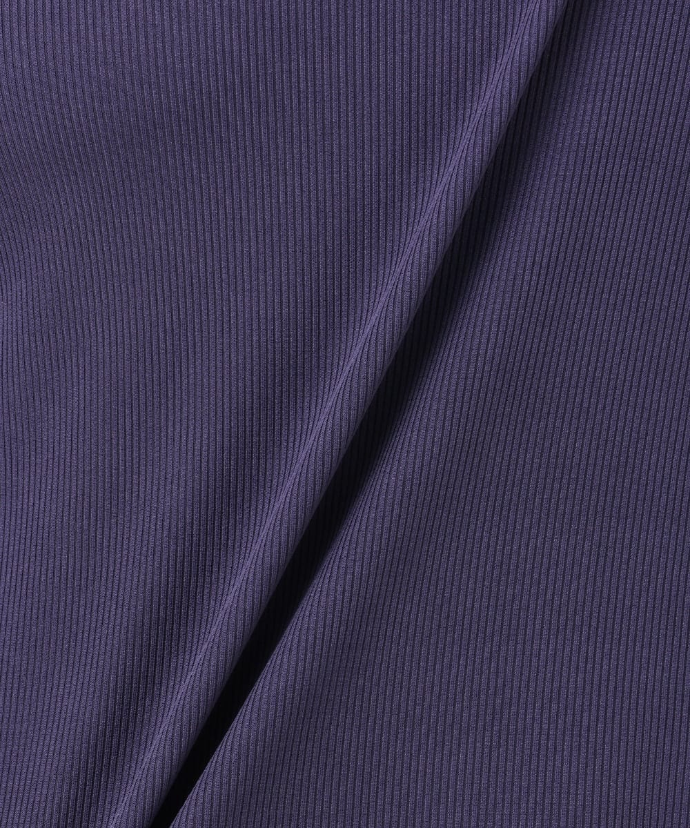 OLKAD20059 eur3(エウルキューブ) 【大きいサイズ】メローリブカットソ ネイビー(57)