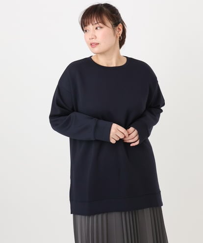 OLKAD25069 eur3 【WEB先行販売】【大きいサイズ】もちもちジャージープルオーバー