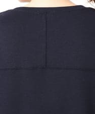 OLKAD25069 eur3(エウルキューブ) 【WEB先行販売】【大きいサイズ】もちもちジャージープルオーバー ネイビー(57)