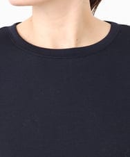 OLKAD25069 eur3(エウルキューブ) 【WEB先行販売】【大きいサイズ】もちもちジャージープルオーバー ネイビー(57)