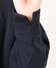 OLKAD25069 eur3(エウルキューブ) 【WEB先行販売】【大きいサイズ】もちもちジャージープルオーバー ネイビー(57)