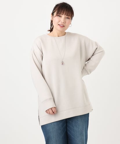 OLKAD25069 eur3 【WEB先行販売】【大きいサイズ】もちもちジャージープルオーバー
