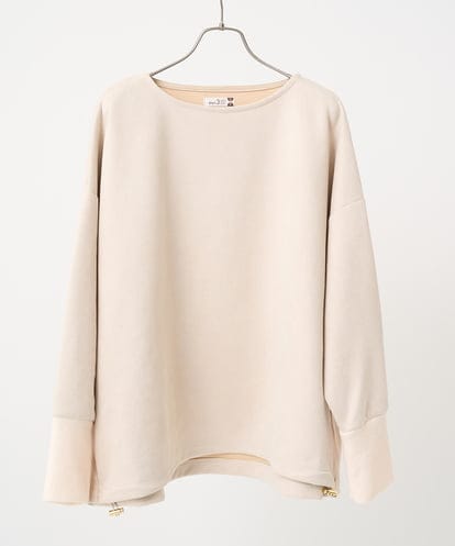 OLKAD33089 eur3 【WEB先行販売】【大きいサイズ】ダンボールスエードプルオーバー