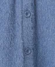 OLKAD35079 eur3(エウルキューブ) 【大きいサイズ】2wayラメシャギーベスト ブルー(55)