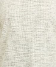 OLKAS11070 eur3(エウルキューブ) 【大きいサイズ/a.v.v×eur3】カットツイードギャザースリーブトップス ベージュ(82)