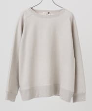 OLKBD32069 eur3(エウルキューブ) 【WEB先行販売】【大きいサイズ/a.v.v×eur3】ラメ裏毛スウェットプルオーバー グレージュ(89)