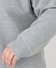 OLKBD32069 eur3(エウルキューブ) 【WEB先行販売】【大きいサイズ/a.v.v×eur3】ラメ裏毛スウェットプルオーバー グレー(92)