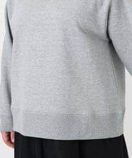 OLKBD32069 eur3(エウルキューブ) 【WEB先行販売】【大きいサイズ/a.v.v×eur3】ラメ裏毛スウェットプルオーバー グレー(92)