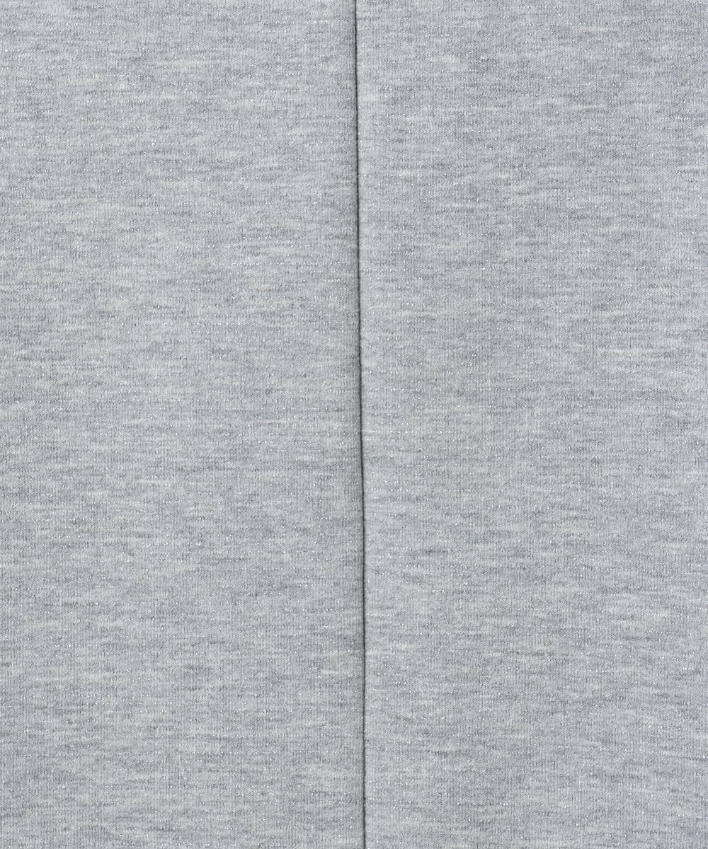 OLKBD32069 eur3(エウルキューブ) 【WEB先行販売】【大きいサイズ/a.v.v×eur3】ラメ裏毛スウェットプルオーバー グレー(92)