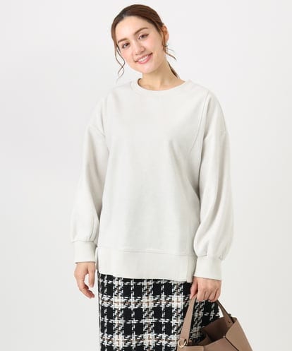 OLKBD34099 eur3 【WEB先行販売】【大きいサイズ】起毛スウェットライクトップス