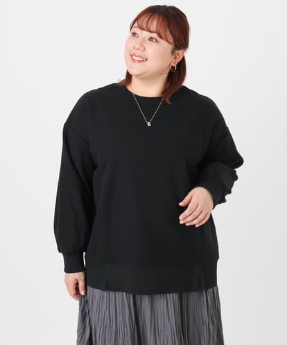 OLKBD34099 eur3 【WEB先行販売】【大きいサイズ】起毛スウェットライクトップス