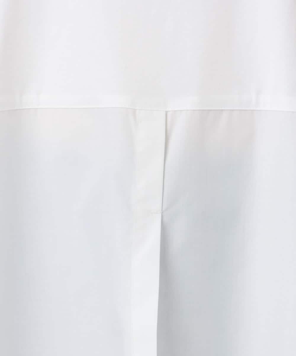 OLKBD90079 eur3(エウルキューブ) 【大きいサイズ】シャツヘムドッキングプルオーバー アイボリー(80)