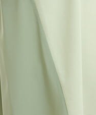 OLKBS21080 eur3(エウルキューブ) 【大きいサイズ】パールキーネックカットソー ライトグリーン(30)