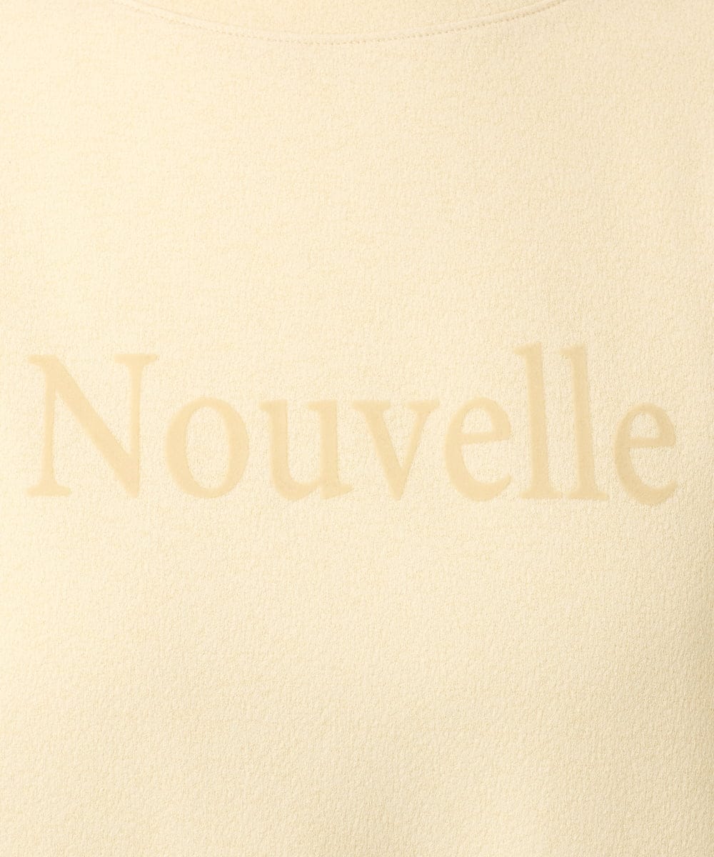 OLKCD08064 eur3(エウルキューブ) 【大きいサイズ】ロゴスウェットライクプルオーバー ライトイエロー(20)