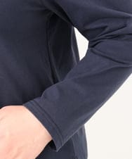 OLKDA03089 eur3(エウルキューブ) 【大きいサイズ】レースコンビカットソー ネイビー(57)