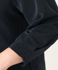 OLKDD16069 eur3(エウルキューブ) 【WEB先行販売】【大きいサイズ】バックスリットプルオーバー ネイビー