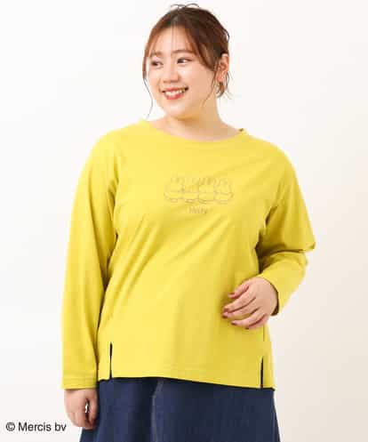 OLKDM15050 eur3 【miffy×eur3】【大きいサイズ】ミッフィープリントカットソー