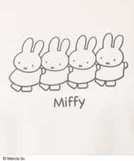 OLKDM15050 eur3(エウルキューブ) 【miffy×eur3】【大きいサイズ】ミッフィープリントカットソー アイボリー(80)