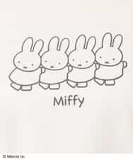 OLKDM15050 eur3(エウルキューブ) 【miffy×eur3】【大きいサイズ】ミッフィープリントカットソー アイボリー(80)