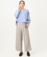 OLKEA13059 eur3(エウルキューブ) 【大きいサイズ】ぽこぽこカットソー ライトブルー(50)
