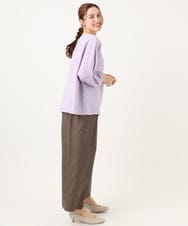 OLKEA13059 eur3(エウルキューブ) 【大きいサイズ】ぽこぽこカットソー ラベンダー(60)（WEB限定カラー）