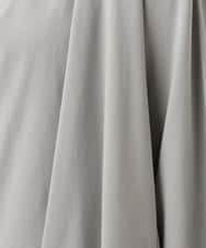 OLKED09069 eur3(エウルキューブ) 【大きいサイズ】ドレープネックトップス ライトグレー