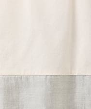 OLKED10079 eur3(エウルキューブ) 【WEB先行販売】【大きいサイズ】裾シア―カットソー ライトグレー