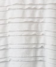 OLKED14099 eur3(エウルキューブ) 【WEB先行販売】【大きいサイズ】フリルジャージートップス ホワイト