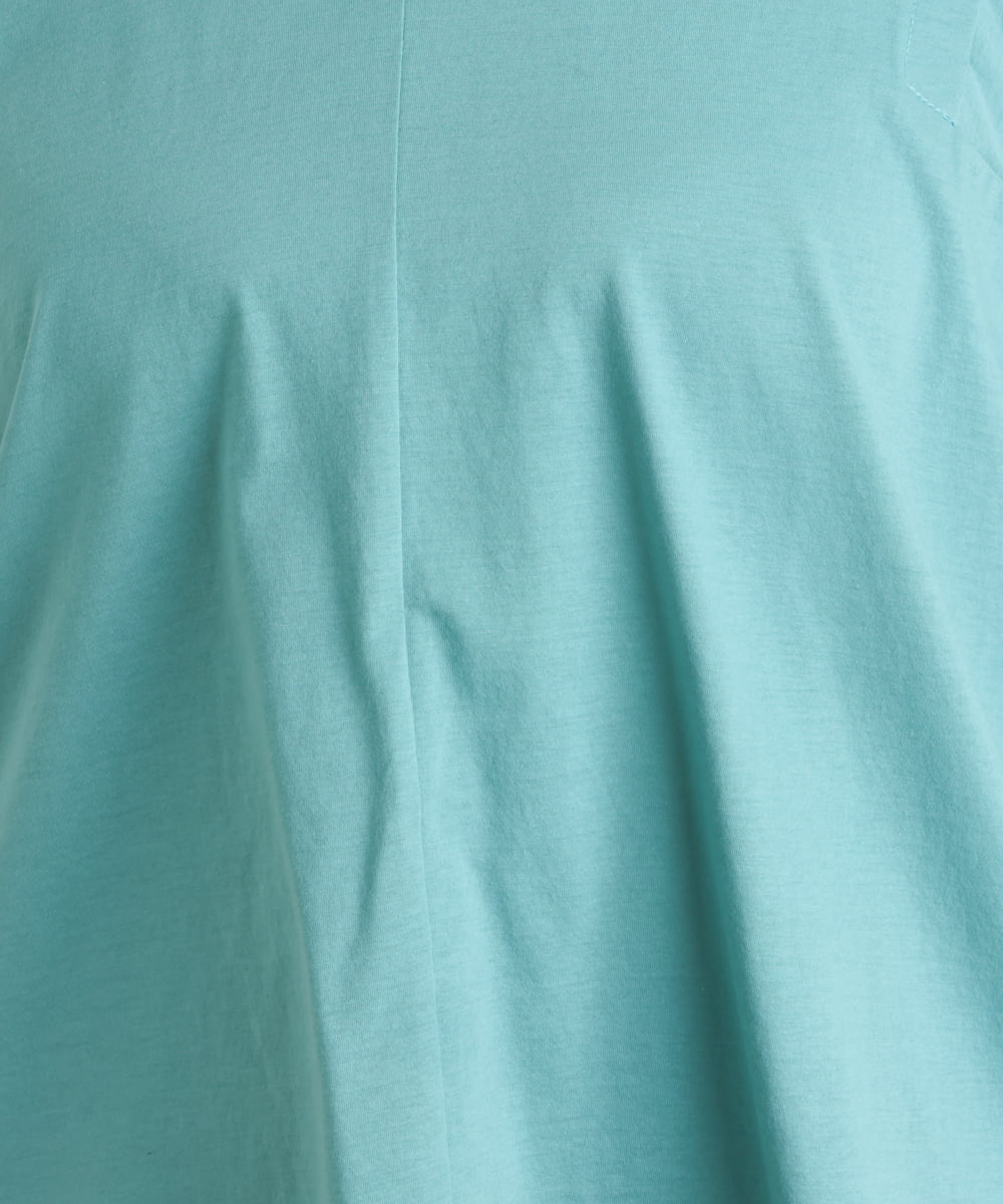 OLKES07070 eur3(エウルキューブ) 【大きいサイズ】袖タックカットソー ライトグリーン(30)