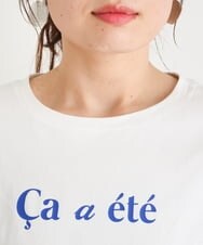 OLKES19060 eur3(エウルキューブ) 【大きいサイズ】ロゴプリントTシャツ ホワイト(90)