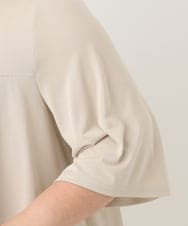 OLKFA19089 eur3(エウルキューブ) 【大きいサイズ】ティアードカットソー ベージュ(82)