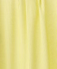 OLKFD04069 eur3(エウルキューブ) 【大きいサイズ】シャンブレーストライププカットソー ライトイエロー